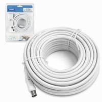 Műholdvarázs antennacsomag: 15 m koaxkábel + 8 F-dugó + 4 SAT-adapter + koaxaljzat + monoblock LNB 2