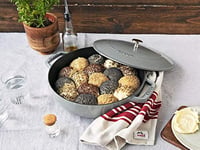Liatinový kastról STAUB Chistera – 28 cm, 3,7 l, indukcia, systém aromaražd, vyrobené vo Francúzsku, grafitová sivá 2