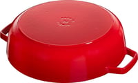 Staub Chistera sütőtál 28 cm öntöttvas indukciós cherry red - 28 inches, cherry red 4