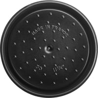 STAUB Cocotte posuda od lijevanog željeza s poklopcem, 30 cm, 8,35 L, okrugla, grafitno siva, za sve vrste štednjaka, indukcija, proizvedeno u Francuskoj 6