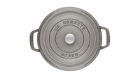 STAUB okrugla posuda od lijevanog željeza / pekač, 18 cm, 1,7 L, grafitno siva, za sve vrste štednjaka, indukcija 4