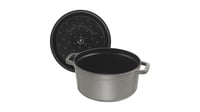 STAUB okrugla posuda od lijevanog željeza / pekač, 18 cm, 1,7 L, grafitno siva, za sve vrste štednjaka, indukcija 3
