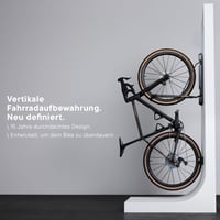 Nástenný držiak na bicykel Steadyrack ProFlex Wide – Skladateľný vertikálny držiak na elektrobicykle, MTB a gravel bicykle – Skladovanie v garáži alebo pivnici – Balenie 2 ks 7