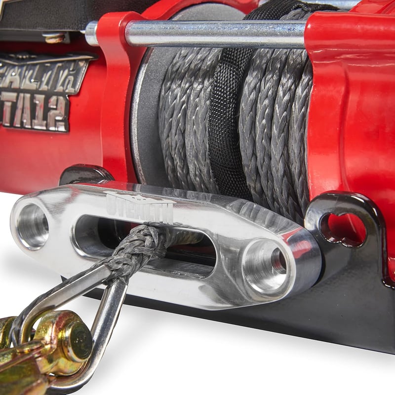Stealth Winches 3500 lb 12 V vezeték nélküli kábelcsörlő szintetikus kötél acél fogaskerékkel nehéz mágneskapcsoló rögzítő talppal távirányí