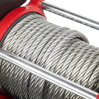 Stealth Winches 4500 lb Vezeték Nélküli Csörlő - 12V Acélkábeles Terepcsörlő Távirányítóval - Erős Motor, Acél Fogaskerék, Lakóautókhoz 7