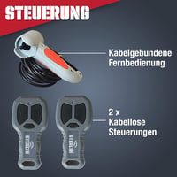 Stealth Winches 3500 lb 12 V vezeték nélküli kábelcsörlő szintetikus kötél acél fogaskerékkel nehéz mágneskapcsoló rögzítő talppal távirányí 4