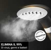Vertikálny naparovač odevov SteamOne H18B 1800 W, 1,8 l nádržka na vodu, 60 s zahrievanie 4