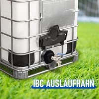 STEEIRO IBC Tartály Csap 3/4 Hüvelyk S100x8 Menetes Adapter Fekete Sárgaréz Kertitömlő Csatlakozó Víztartály Kiegészítő 6