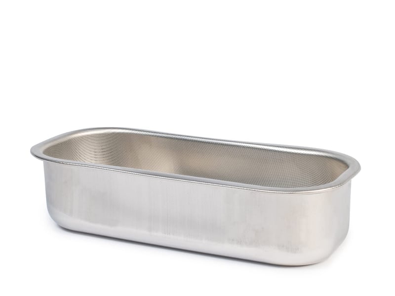 Nepriľnavá forma na pečenie Steel Pan, nehrdzavejúca oceľ 18/10 - 30x11 cm