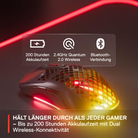 Bezdrôtová herná myš SteelSeries Aerox 3 RGB – 18 000 DPI TrueMove Air optický senzor — chýba USB prijímač (stav: pozri 2. obrázok) 9