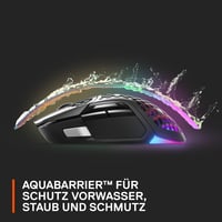 Herná myš SteelSeries Aerox 5 Wireless RGB – Čierna, 18000 DPI, optický senzor TrueMove Air, 9 tlačidiel, Bluetooth/2,4 GHz, perforovaná, ultraláhká 7
