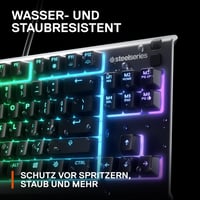 SteelSeries Apex 3 TKL gamer billentyűzet, RGB, QWERTZ (DE) - fekete 5