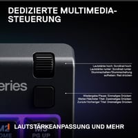 SteelSeries Apex 3 TKL gamer billentyűzet, RGB, QWERTZ (DE) - fekete 6