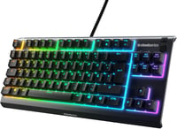 SteelSeries Apex 3 TKL gamer billentyűzet, RGB, QWERTZ (DE) - fekete 1