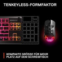 SteelSeries Apex 3 TKL gamer billentyűzet, RGB, QWERTZ (DE) - fekete 7
