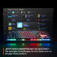 SteelSeries Apex Pro TKL Wireless Gen 3 Gamer Billentyűzet Hall Effect Kapcsolók - Wireless Schwarz (2025), French AZERTY 4
