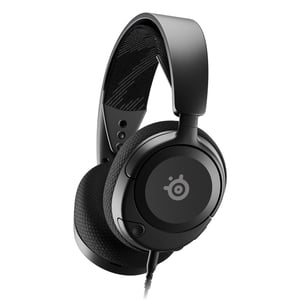 SteelSeries Arctis Nova 1 Gaming Headset – Hi-Fi Driver, 360° Surround Sound, AirWeave Memory Foam fülpárna, zajszűrő mikrofon, PC/PS5/Xbox