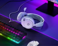 Herný headset SteelSeries Arctis Nova 1 – Hi-Fi reproduktory, 360° priestorový zvuk, náušníky z pamäťovej peny AirWeave, mikrofón s potlačením hluku, PC/PS5/Xb 2