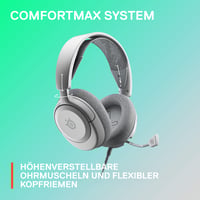 Herný headset SteelSeries Arctis Nova 1 – Hi-Fi reproduktory, 360° priestorový zvuk, náušníky z pamäťovej peny AirWeave, mikrofón s potlačením hluku, PC/PS5/Xb 8