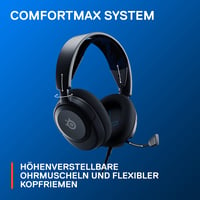 Herné slúchadlá SteelSeries Arctis Nova 1P – Hi-Fi meniče, 360° priestorový zvuk, náušníky z pamäťovej peny, mikrofón s potlačením hluku, kompatibilné s PS5/PS4/PC/Xbox – čierne 7
