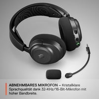SteelSeries Arctis Nova 3X Wireless Gaming Headset 40 órás akkumulátor Xbox PS5 PC 8