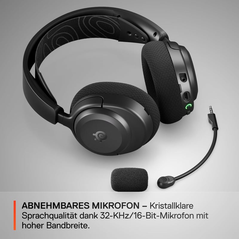 SteelSeries Arctis Nova 3X Wireless Gaming Headset 40 órás akkumulátor Xbox PS5 PC