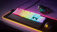 Set taste capace taste SteelSeries PrismCaps Double Shot Pudding - pentru tastaturi mecanice - pentru switch-uri MX - alb - layout US 7
