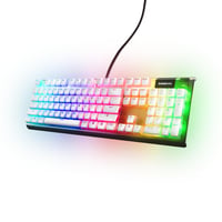 Set taste capace taste SteelSeries PrismCaps Double Shot Pudding - pentru tastaturi mecanice - pentru switch-uri MX - alb - layout US 4
