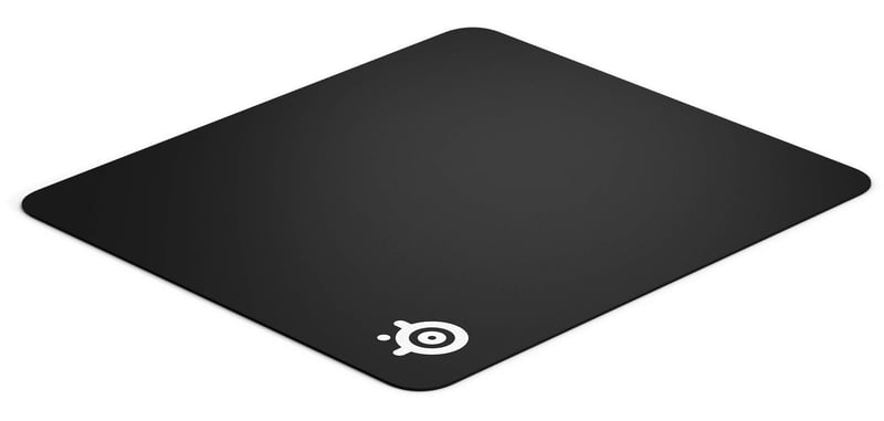 Mousepad Gaming SteelSeries QcK+ – Negru, Bază din material textil antiderapant, 450x400x2 mm, Dimensiune mare