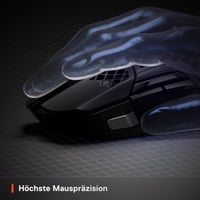 Herná podložka pod myš SteelSeries QcK XXL – 90x40 cm, textilný povrch – Protišmyková základňa – Podložka pod myš cez celý stôl – Čierna – Esport 6