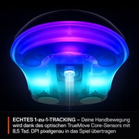 Herná myš SteelSeries Rival 3 Gen 2 – Optický senzor TrueMove Core s rozlíšením 8500 DPI – Ľahká konštrukcia 77 g – RGB – PTFE klzné plochy – Čierna 3