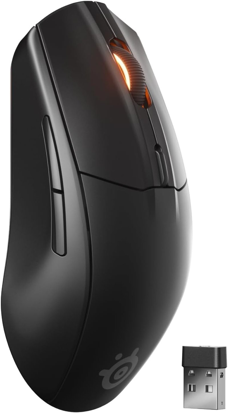 SteelSeries Rival 3 Wireless Gen 2 gaming egér - fekete
