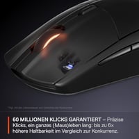 SteelSeries Rival 3 Wireless Gen 2 gaming egér - fekete 5