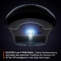 Mouse de Gaming SteelSeries Rival 3 Wireless Gen 2 - 2,4 GHz și Bluetooth - Senzor optic TrueMove Air 18000 DPI - Ultr ușor - Piciorușe PTFE - Alb 4