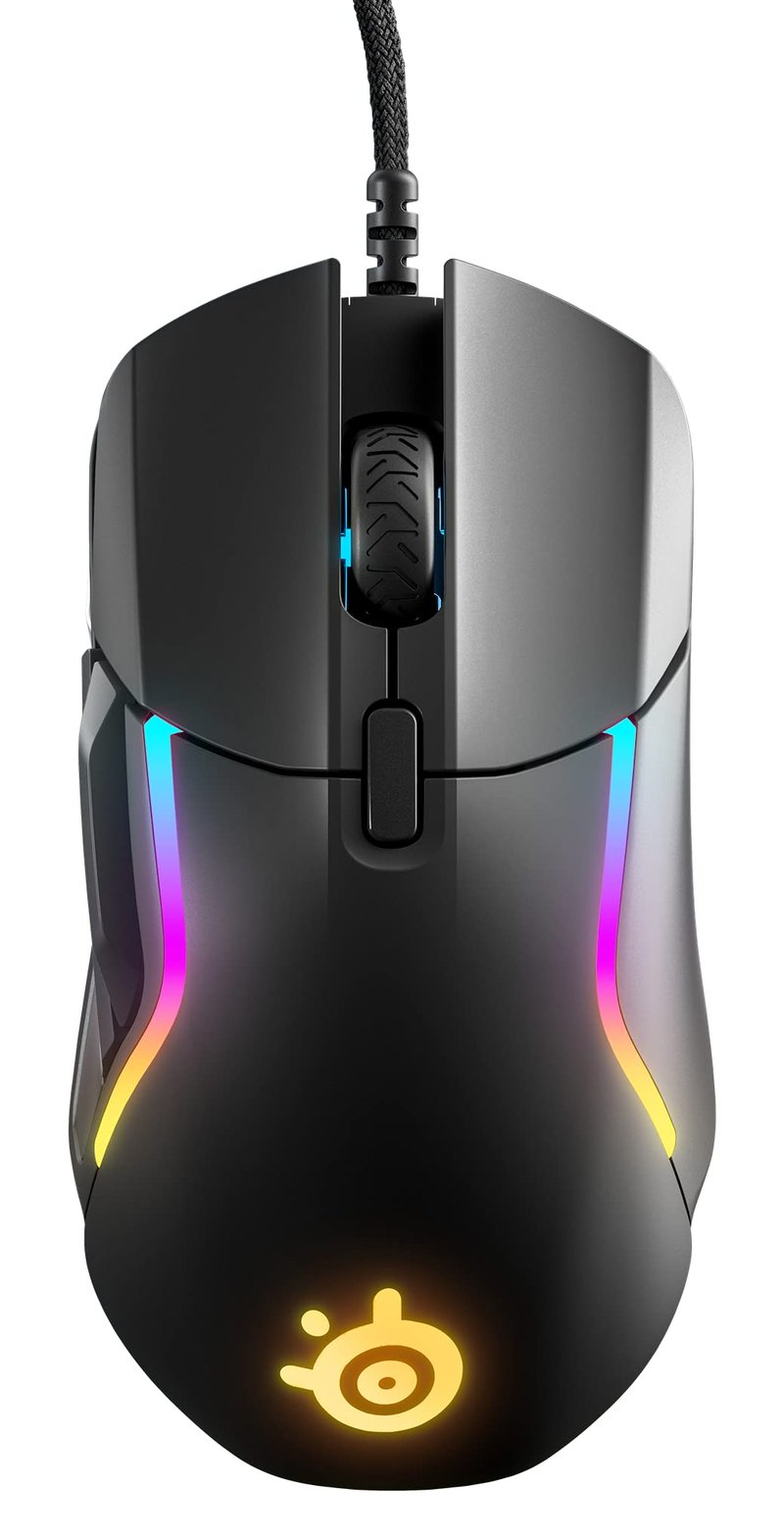 Mouse Gaming SteelSeries Rival 5 - Senzor Optic TrueMove Air 18000 CPI - 9 Butoane Programabile - 85 g - Negru