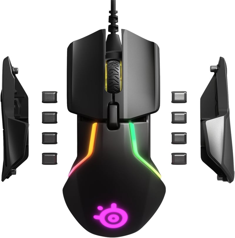 SteelSeries Rival 600 Gaming Egér 12000 CPI Dual Optikai Szenzor RGB