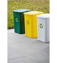 Odpadkový kôš Stefanplast Begreen, 50 litrov, žltý, na recyklovateľný odpad 2