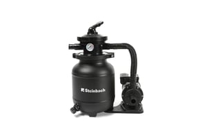 Steinbach Classic 250N pješčani filtarski sustav za bazene – 7-smjerni ventil, manometar, 3,8 m³/h, 200 W, priključak 32/38 mm, maks. 19 000 l