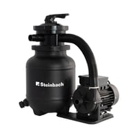 Sistem de filtrare cu nisip STEINBACH Classic 250N - 040385Z - pentru piscine de 19 000 l - capacitate 4 170 l/h - înălțime de pompare 7 m - cu vană cu 7 căi - adecvat și pentru apă sărată 1