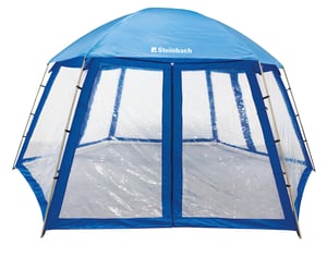 Steinbach Pool Roof Mega krov za bazen 600x520x280 cm za nadzemne bazene, crni