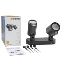 Steinel DUO S LED reflektor sa senzorom pokreta 90° s GU10 žaruljom, antracit aluminij, kabelski priključak, 14,95 W 6