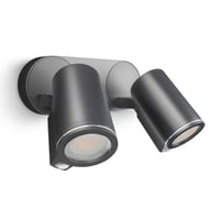 Steinel DUO S LED reflektor sa senzorom pokreta 90° s GU10 žaruljom, antracit aluminij, kabelski priključak, 14,95 W 1