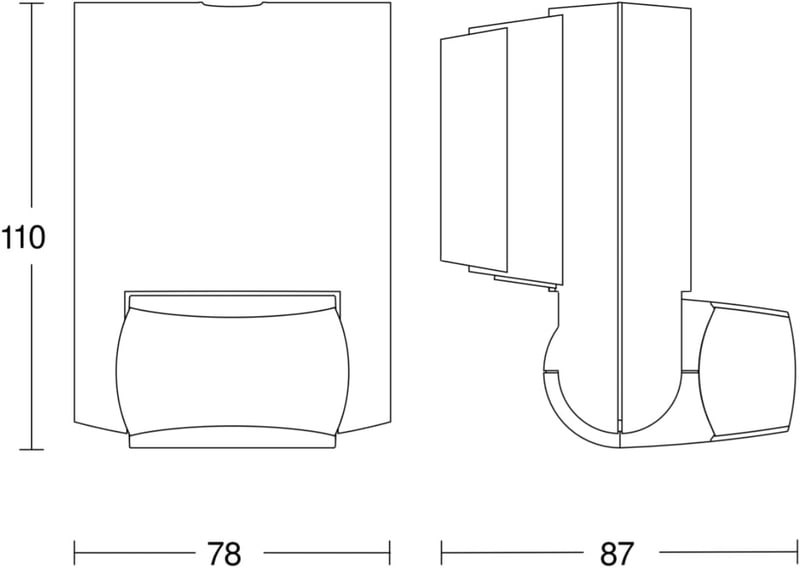 Steinel IS 130-2 Fehér Mozgásérzékelő 130° 12m Beltéri Kültéri IP54 - White