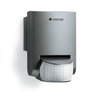 Senzor de mișcare Steinel IS 130-2 antracit, senzor PIR 130°, rază de acțiune 12 m, IP54, pentru utilizare la interior și exterior, 230V 1