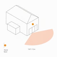 Senzor de mișcare Steinel IS 130-2 antracit, senzor PIR 130°, rază de acțiune 12 m, IP54, pentru utilizare la interior și exterior, 230V 3