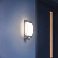 Lampă de perete pentru exterior Steinel L 20 S antracit cu senzor de mișcare la 180°, rază de acțiune 10 m, E27, max. 60 W, 23x24x8 cm 2