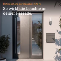 Lampă de exterior LED Steinel L 605 S cu senzor de mișcare, unghi de detecție 180° și rază de acțiune de 10 m, 11,3 W, 729 lm, aluminiu, gri antracit 5