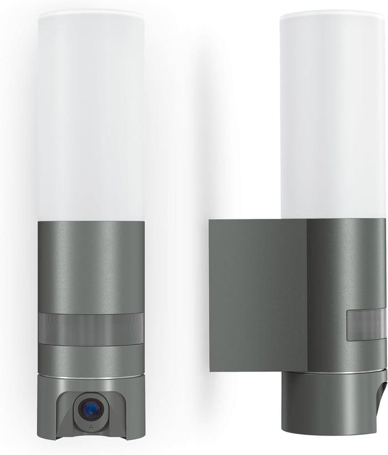Steinel L 625 CAM SC LED kültéri lámpa kamerával, mozgásérzékelővel és Wi-Fi 6