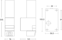 Steinel L 625 CAM SC LED kültéri lámpa kamerával, mozgásérzékelővel és Wi-Fi 6 7