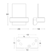 Lampă de exterior LED Steinel L 820 SC Connect cu iluminare pentru numărul casei, senzor de mișcare 160°, 9,8 W, 3000 K, lampă de perete inteligentă, reglabilă, argintie 10